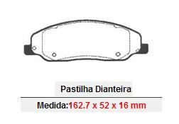Pastilhas Dianteiras Ford Mustang GT V8 4.6  05/11