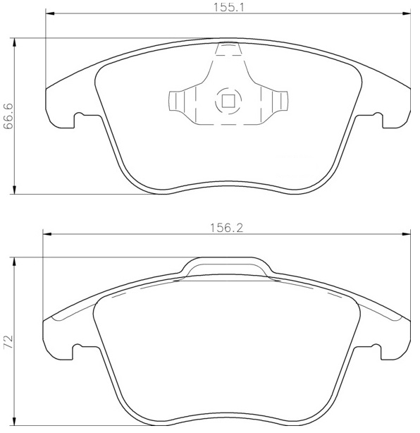 Pastilhas Dianteiras Range Rover Evoque 12/.....