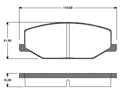 Pastilhas Dianteiras Suzuki Jimny 1.3  16v  98/...