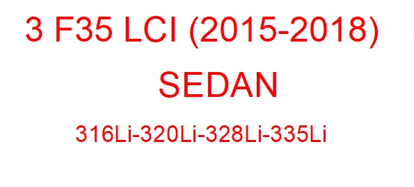 3 F35 LCI 92015-2018)