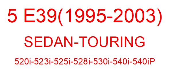 5 E39 (1995-2003)