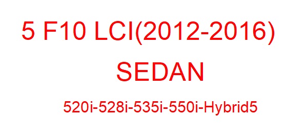5 F10 LCI (2012-2016)