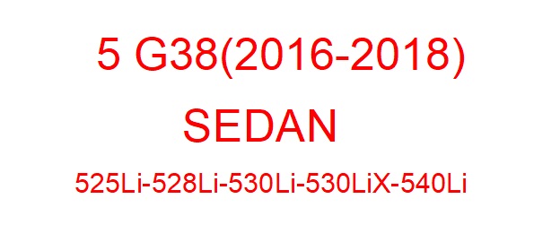 5 G38 (2016-2018)