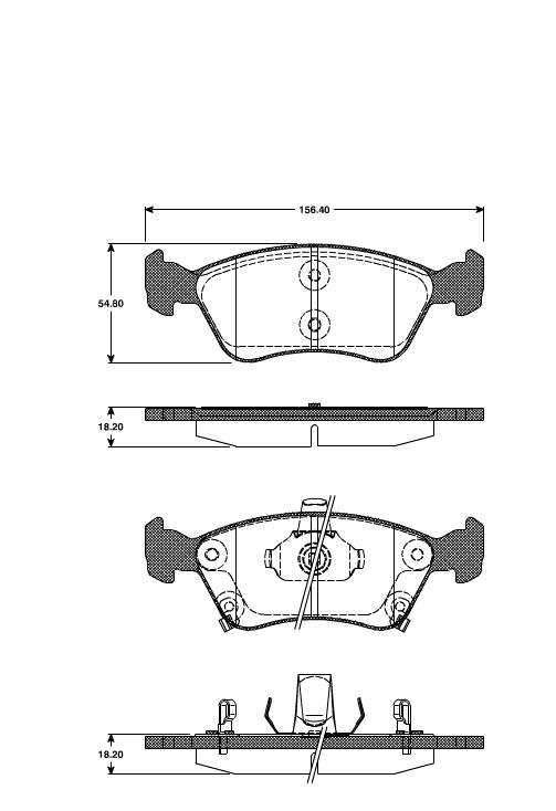 Pastilhas Dianteiras Toyota Corona  2.0 16v 92/99