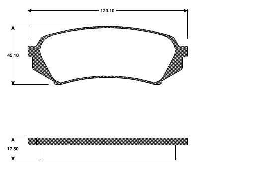 Pastilhas Traseiras Toyota Land Cruiser Prado 3.0/4.0 04/....