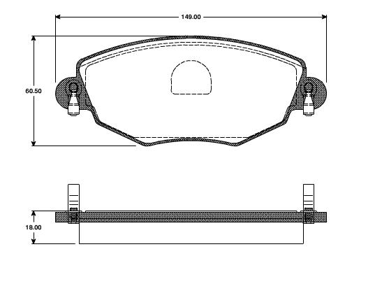 Pastilhas Dianteiras Ford Mondeo 2.0 16v Ghia  01/05