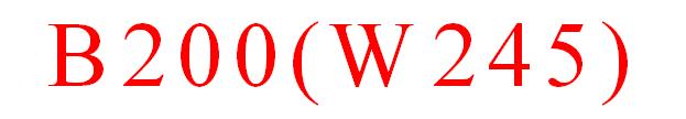 B 200 (W245)