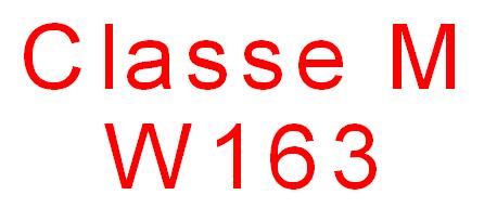 Classe M  W163 (98/05)