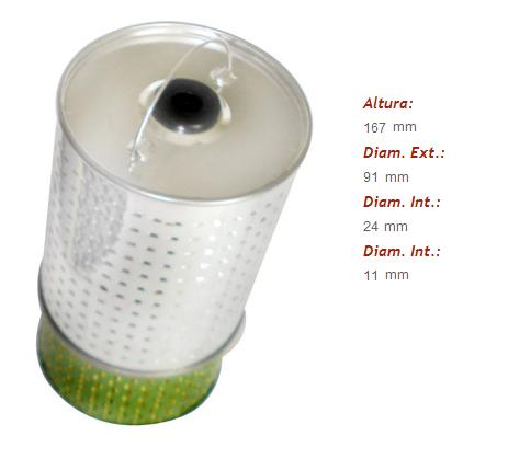 Filtro Oleo Lubrificante Korando 2.9 Diesel  01/02