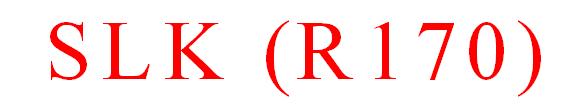 Classe SLK (R170)