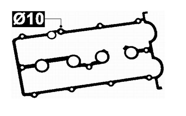 Junta Tampa Valvulas Mazda 626  2.0 16v  92/97