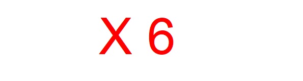 X 6