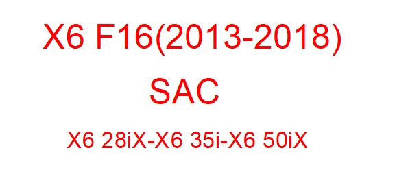 X6 F16 (2013-2018)