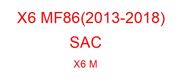 X6 M F86 (2013-2018)
