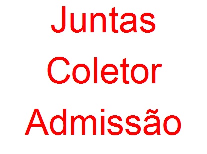 Juntas Coletor Admissão